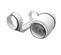 Zhaoj24-05 ventilateurs d'aération Extracteur d'air silencieux for conduits, for cuisine, salle de bain, industriel et commercial(Petit)