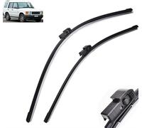zhaojiangan 2PCES Essuie-Glace Avant en Caoutchouc,pour Land Rover Discovery 2 L318 1998-2004 Balais D'essuie Glace Avant 22"+22"