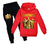 zhaojiexiaodian Garçon Unisexe 3D Imprimer Pull Enfants Jogging Hoodies Sweat Survêtements Vêtements de Sport Jumper Hip Hop Streetwear À Capuche Hauts (as4, numeric, numeric_160, regular, K-Rouge)