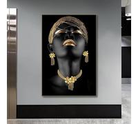 ZHAOLIN Affiches et impressions classiques de femmes africaines, portraits féminins, toile, art mural, décoration, cadre intérieur 20 x 30 cm