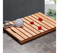 Zhaomi Caillebotis de Douche,Tapis Antidérapant,Tapis Écologique Baignoire Antidérapant,Caillebotis Douche,Tapis de Salle de Bain/Tapis de Douche,pour Sol de Salle de Bain (50x40cm/20x15.7in)