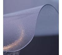 Zhaomi Nappe Transparente Givrée, Nappe Transparente Givrée 1,5, Nappe Imperméable en PVC, Nappe en Plastique pour Table à Manger, Nappe Transparente pour Restaurant (65x110cm/26x43in)