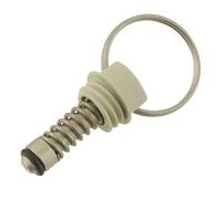 ZhaoQIAN Soupape de décharge de Pression for fût à Bille en Acier Inoxydable - Options 35 psi, 17 psi, 65 psi, 100 psi for Un Brassage en Toute sécurité 1 pièce(GREY-100psi)