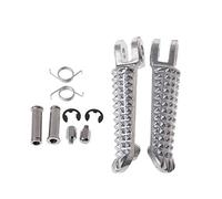 ZHAOQIN Cale Pied Moto Repose-Pieds Avant en Aluminium de Moto adaptés à Une Utilisation for Yamaha YZF R1 R6 R6S1998-2012 2003-2008 Repose Pied Moto