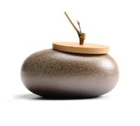 ZHAOQIN Urne Chat,Urne Chien Petite Boîte Funéraire en Cendres Céramique, Urnes De Crémation for Animaux, Oiseaux, Chiens/Cendres Chats Et Compagnie