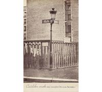 ZHAOSHAN Célèbre Affiche Mur Art Poster DéCoration Murale Candelabra Console with Sign Names Streets by Charles Marville Graffiti Impression Toile Pour la Décoration de Bureau 60x90cm