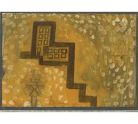 ZHAOSHAN Célèbre Affiche Mur Art Poster DéCoration Murale la d'en haut de Paul Klee Graffiti Impression Toile Pour la Décoration de Bureau 60x90cm