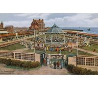 ZHAOSHAN Célèbre Affiche Mur Art Poster DéCoration Murale le kiosque à musique Gorleston-on-sea d'Alfred Robert Quinton Graffiti Impression Toile Pour la Décoration Murale 60x90cm