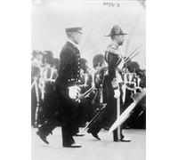 ZHAOSHAN Célèbre Affiche Mur Art Poster DéCoration Murale Le roi George V avec le de Cornwall dans le cortège funèbre du roi Édouard Vii Graffiti Impression Toile Pour la Décoration Murale 60x90cm