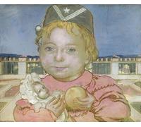 ZHAOSHAN Célèbre Affiche Mur Art Poster DéCoration Murale Noëlle à Fiesole de Maurice Denis Graffiti Impression Toile Pour la Décoration de la Chambre à Coucher 60x90cm
