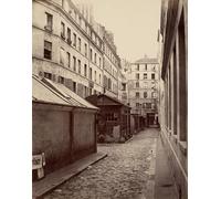 ZHAOSHAN Célèbre Affiche Mur Art Poster DéCoration Murale Passage des Deux Sœurs de la rue Lafayette par Charles Marville Graffiti Impression Toile Pour la Décoration Murale 60x90cm