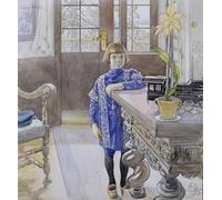 ZHAOSHAN Célèbre Affiche Mur Art Poster DéCoration Murale Portrait de Tage Thiel par Carl Larsson Graffiti Impression Toile Pour la Décoration Murale 60x90cm