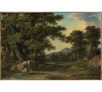 ZHAOSHAN Célèbre Art DéCorative Tableaux Sur Toile Byblis changée en fontaine par Pierre Henri de Valenciennes Moderne Mur Art Pour la Décoration de Bureau 60x90cm