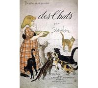 ZHAOSHAN Célèbre Art DéCorative Tableaux Sur Toile Couverture des chats Images sans paroles de Théophile Alexandre Steinlen Moderne Mur Art Pour la Décoration de Bureau 60x90cm