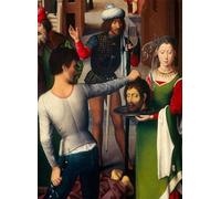 ZHAOSHAN Célèbre Art DéCorative Tableaux Sur Toile Détail de la Gauche de Saint Jean Baptiste et Saint Jean l'Evangéliste par Hans Memling Moderne Mur Art Pour la Décoration Murale 60x90cm