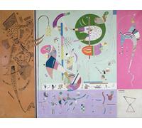 ZHAOSHAN Célèbre Art DéCorative Tableaux Sur Toile Diverses fêtesPar Wassily Kandinsky Moderne Mur Art Pour la Décoration de Bureau 60x90cm