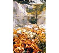 ZHAOSHAN Célèbre Art DéCorative Tableaux Sur Toile Il Lago L'acqua Dormiente Leon Frederic Moderne Mur Art Pour la Décoration de Bureau 60x90cm