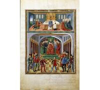 ZHAOSHAN Célèbre Art DéCorative Tableaux Sur Toile Influence du Soleil : Pouvoirs Temporels et Pouvoirs SpirituelsPar Cristoforo De Predis Moderne Mur Art Pour la Décoration Murale 60x90cm