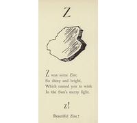 ZHAOSHAN Célèbre Art DéCorative Tableaux Sur Toile la lettre Z par Edward Leaars Moderne Mur Art Pour la Décoration de la Chambre à Coucher 60x90cm