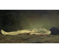 ZHAOSHAN Célèbre Art DéCorative Tableaux Sur Toile le Cadavre de Félix Edouard Vallotton Moderne Mur Art Pour la Décoration de Bureau 60x90cm