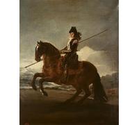 ZHAOSHAN Célèbre Art DéCorative Tableaux Sur Toile Picador Zu Pferde de Francisco De Goya Moderne Mur Art Pour la Décoration de la Chambre à Coucher 60x90cm