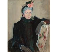 ZHAOSHAN Célèbre Art DéCorative Tableaux Sur Toile Portrait d'une dame âgée par Mary Cassatt Moderne Mur Art Pour la Décoration de la Chambre à Coucher 60x90cm