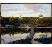 ZHAOSHAN Célèbre Art DéCorative Tableaux Sur Toile Rejoint les chemins de terre et mène à la forêt d'où par Isaak Ilyich Levitan Moderne Mur Art Pour la Décoration Murale 60x90cm