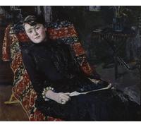 ZHAOSHAN Célèbre Oeuvre Dimpression Wall Art Peintures Actrice Constance Bruun par Christian Krohg Tableaux Modernes Pour la Décoration Murale 60x90cm