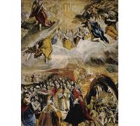 ZHAOSHAN Célèbre Oeuvre Dimpression Wall Art Peintures Allégorie de la Victoire à Lépante par El Greco Tableaux Modernes Pour la Décoration de Bureau 60x90cm
