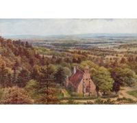 ZHAOSHAN Célèbre Oeuvre Dimpression Wall Art Peintures Coldharbour Leith Hill par Alfred Robert Quinton Tableaux Modernes Pour la Décoration de Bureau 60x90cm