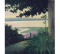 ZHAOSHAN Célèbre Oeuvre Dimpression Wall Art Peintures Honfleur et la baie de la seine par Felix Edouard Vallotton Tableaux Modernes Pour la Décoration de Bureau 60x90cm
