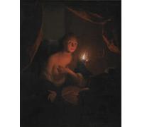 ZHAOSHAN Célèbre Oeuvre Dimpression Wall Art Peintures la Pénitente Sainte Marie-Madeleine de Godfried Schalcken Tableaux Modernes Pour la Décoration Murale 60x90cm