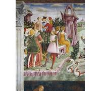 ZHAOSHAN Célèbre Oeuvre Dimpression Wall Art Peintures la Vénus avril de la salle des mois Détail du côté gauche par Francesco Del Cossa Tableaux Modernes Pour la Décoration Murale 60x90cm