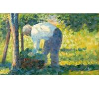 ZHAOSHAN Célèbre Oeuvre Dimpression Wall Art Peintures le jardinier de Georges Pierre Seurat Tableaux Modernes Pour la Décoration Murale 60x90cm