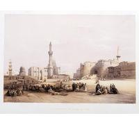 ZHAOSHAN Célèbre Oeuvre Dimpression Wall Art Peintures l'Entrée de la Citadelle du Caire en Terre Sainte par David Roberts Tableaux Modernes Pour la Décoration Murale 60x90cm