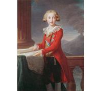 ZHAOSHAN Célèbre Oeuvre Dimpression Wall Art Peintures Portrait des Deux-Siciles par Elisabeth Louise Vigée Lebrun Tableaux Modernes Pour la Décoration de Bureau 60x90cm