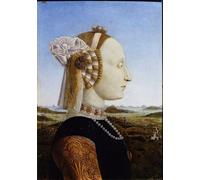 ZHAOSHAN Célèbre Oeuvre Dimpression Wall Art Peintures Portrait des portraits jumelés de Federico Da Montefeltro par Piero Della Francesca Tableaux Modernes Pour la Décoration de Bureau 60x90cm