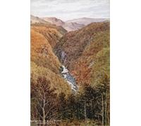 ZHAOSHAN Célèbre Oeuvre Dimpression Wall Art Peintures Rheidol Valley Devil's Bridge Nr Aberystwyth par Alfred Robert Quinton Tableaux Modernes Pour la Décoration de Bureau 60x90cm
