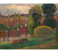 ZHAOSHAN Célèbre Oeuvre Dimpression Wall Art Peintures une Ferme en Bretagne de Paul Gauguin Tableaux Modernes Pour la Décoration de Bureau 60x90cm