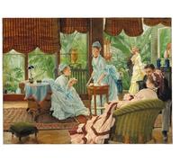 ZHAOSHAN De Célèbres Tableaux Imprimer Affiche Toile Avec Image au Conservatoire de Jacques Impression Peinture Huile Pour la Décoration de la Chambre à Coucher 60x90cm