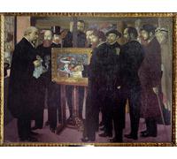 ZHAOSHAN De Célèbres Tableaux Imprimer Affiche Toile Avec Image Hommage à Cézanne par Paul Cézanne Impression Peinture Huile Pour la Décoration Murale 60x90cm