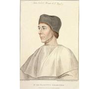 ZHAOSHAN De Célèbres Tableaux Imprimer Affiche Toile Avec Image John Coletdean de St Paul's par Hans Holbein le Jeune Impression Peinture Huile Pour la Décoration de la Chambre à Coucher 60x90cm