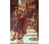ZHAOSHAN De Célèbres Tableaux Imprimer Affiche Toile Avec Image le Départ de Lawrence Alma Tadema Impression Peinture Huile Pour la Décoration de la Chambre à Coucher 60x90cm