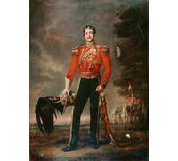ZHAOSHAN De Célèbres Tableaux Imprimer Affiche Toile Avec Image Lie ant-colonel George Mouat Macdowell par Edwin Longsden Long Impression Peinture Huile Pour la Décoration Murale 60x90cm