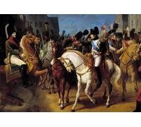 ZHAOSHAN De Célèbres Tableaux Imprimer Affiche Toile Avec Image Napoléon Ierdecoré à Tilsit le Grenadier Lazareff de la Légion d'honneur par Jean Baptiste Debret Pour la Décoration de Bureau 60x90cm