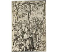 ZHAOSHAN De Célèbres Tableaux Paysage Toile Affiche Affiche De Arts Calvaire par Lucas l'Ancien Cranach Impression Peinture Huile Pour la Décoration de Bureau 60x90cm