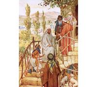 ZHAOSHAN De Célèbres Tableaux Paysage Toile Affiche Affiche De Arts Jésus testant la foi d'une femme par William Brassey Hole Pour la Décoration de la Chambre à Coucher 60x90cm
