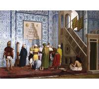 ZHAOSHAN De Célèbres Tableaux Paysage Toile Affiche Affiche De Arts l'Architecture de Jean Léon Gérôme Impression Peinture Huile Pour la Décoration de Bureau 60x90cm