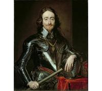 ZHAOSHAN De Célèbres Tableaux Paysage Toile Affiche Affiche De Arts Le roi Charles Ier d'Anthony Van Dyck Impression Peinture Huile Pour la Décoration Murale 60x90cm