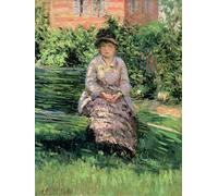 ZHAOSHAN De Célèbres Tableaux Paysage Toile Affiche Affiche De Arts Madame Renoir dans le jardin de Petit-gennevilliers par Gustave Caillebotte Pour la Décoration Murale 60x90cm